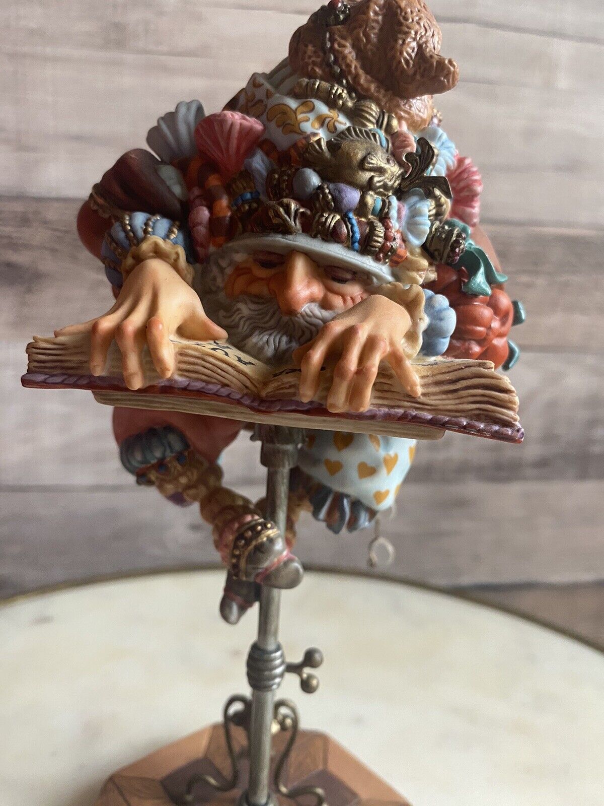 James Christensen Scholar Porcelain Sculpture - COA Numbered