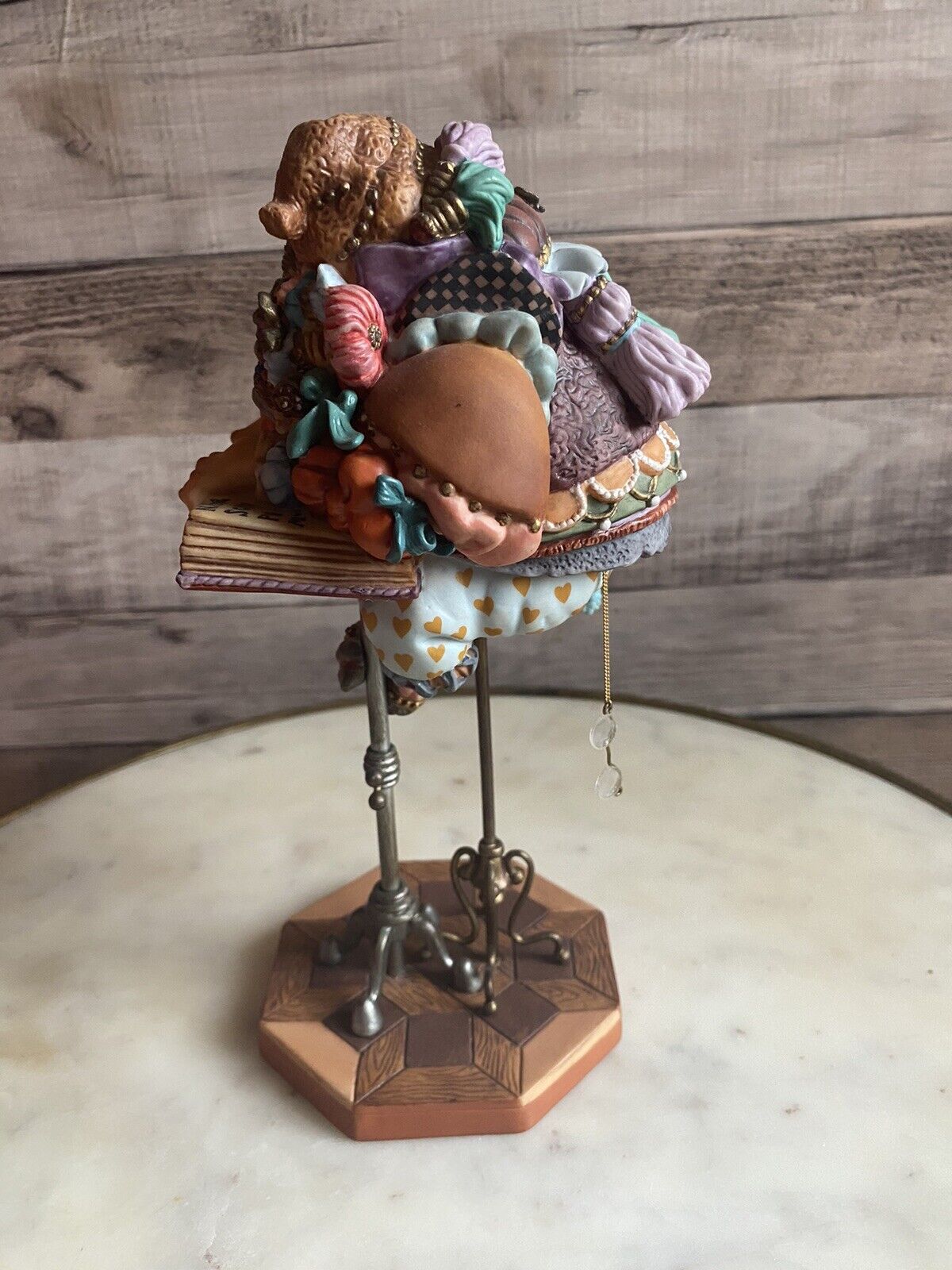 James Christensen Scholar Porcelain Sculpture - COA Numbered