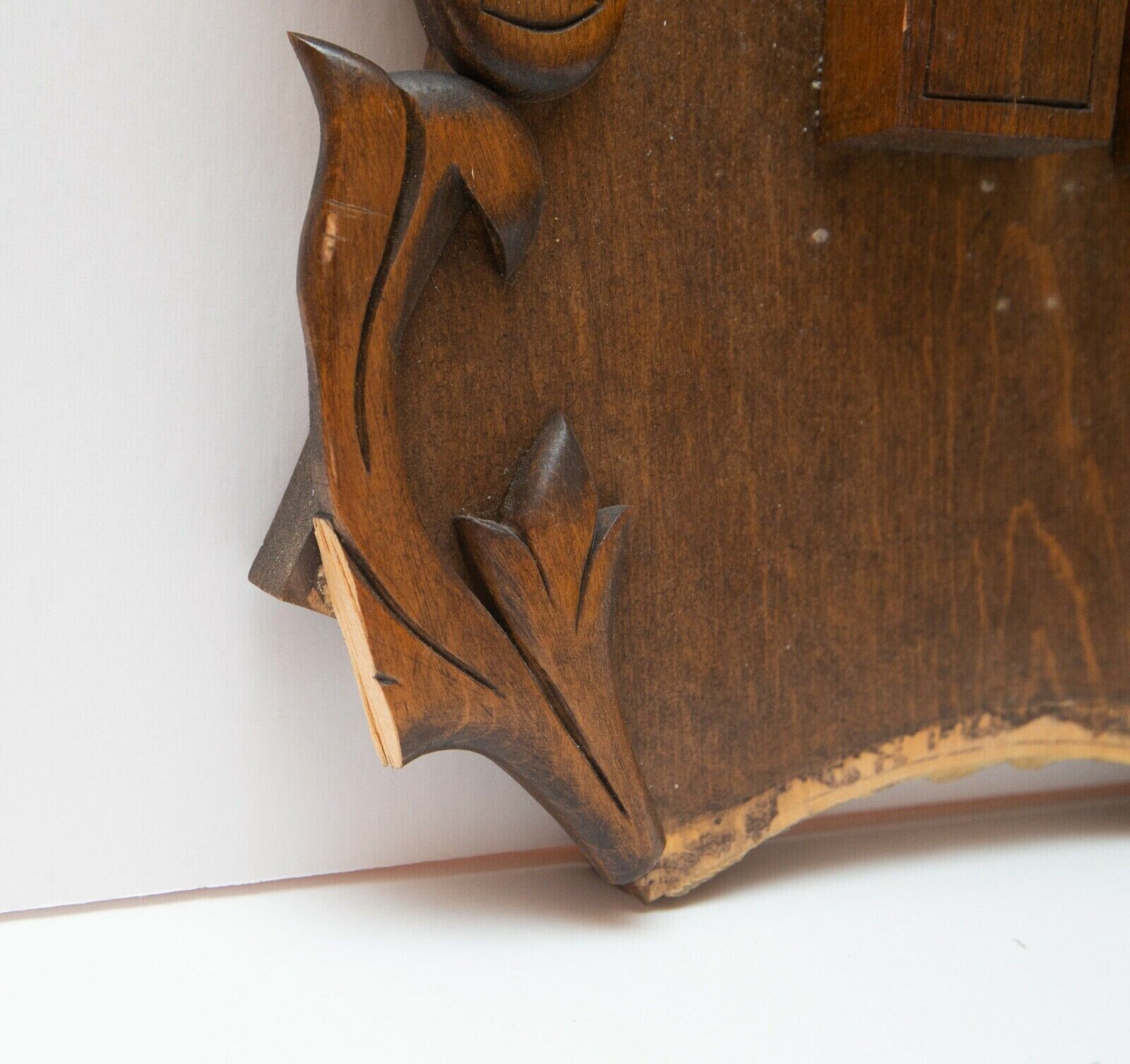 Vintage American Folk Art Masonic Relief Wood Sculpture