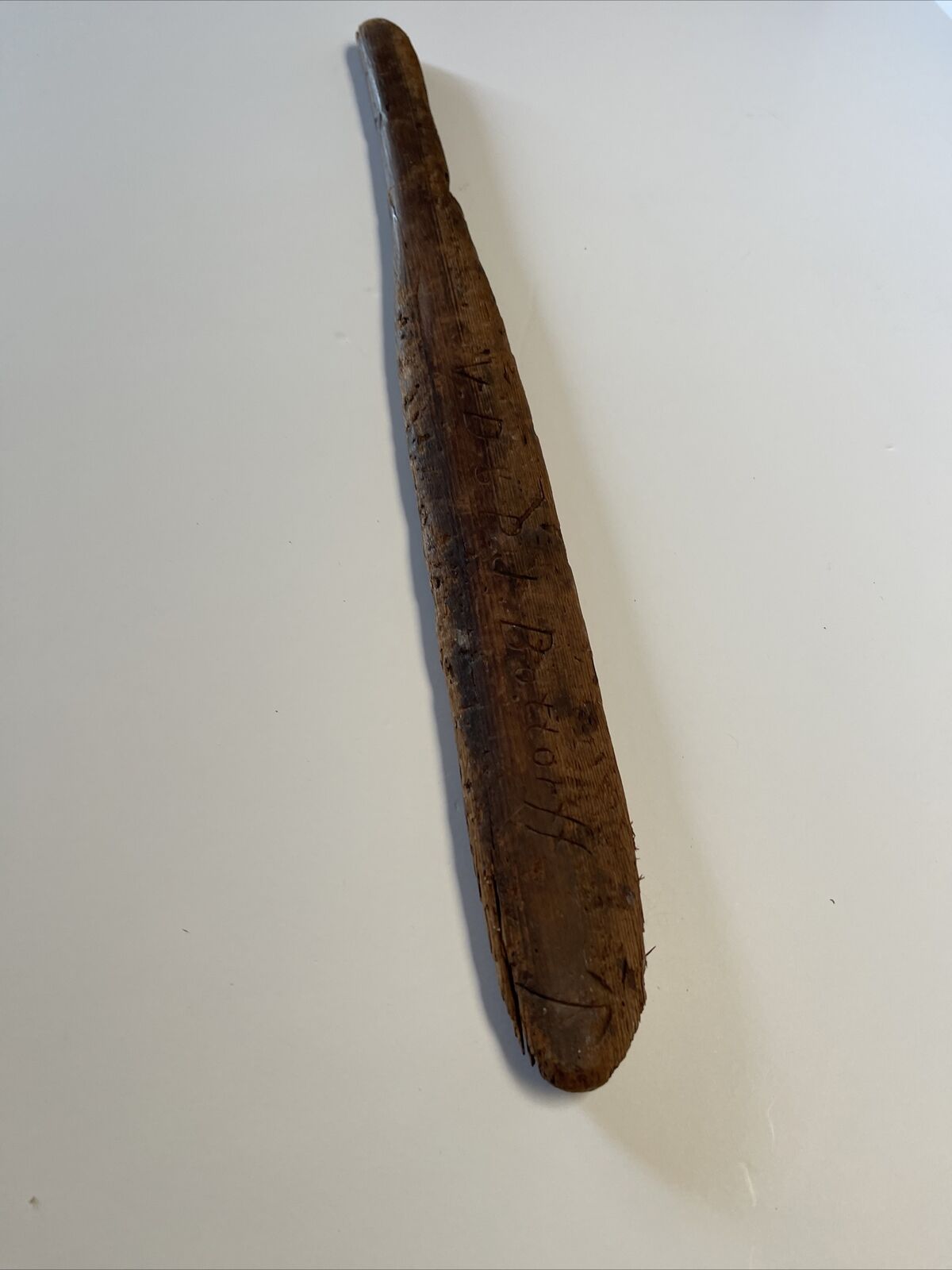 1733 July 8 Commemoration Stick Mystery Signed Sculpture