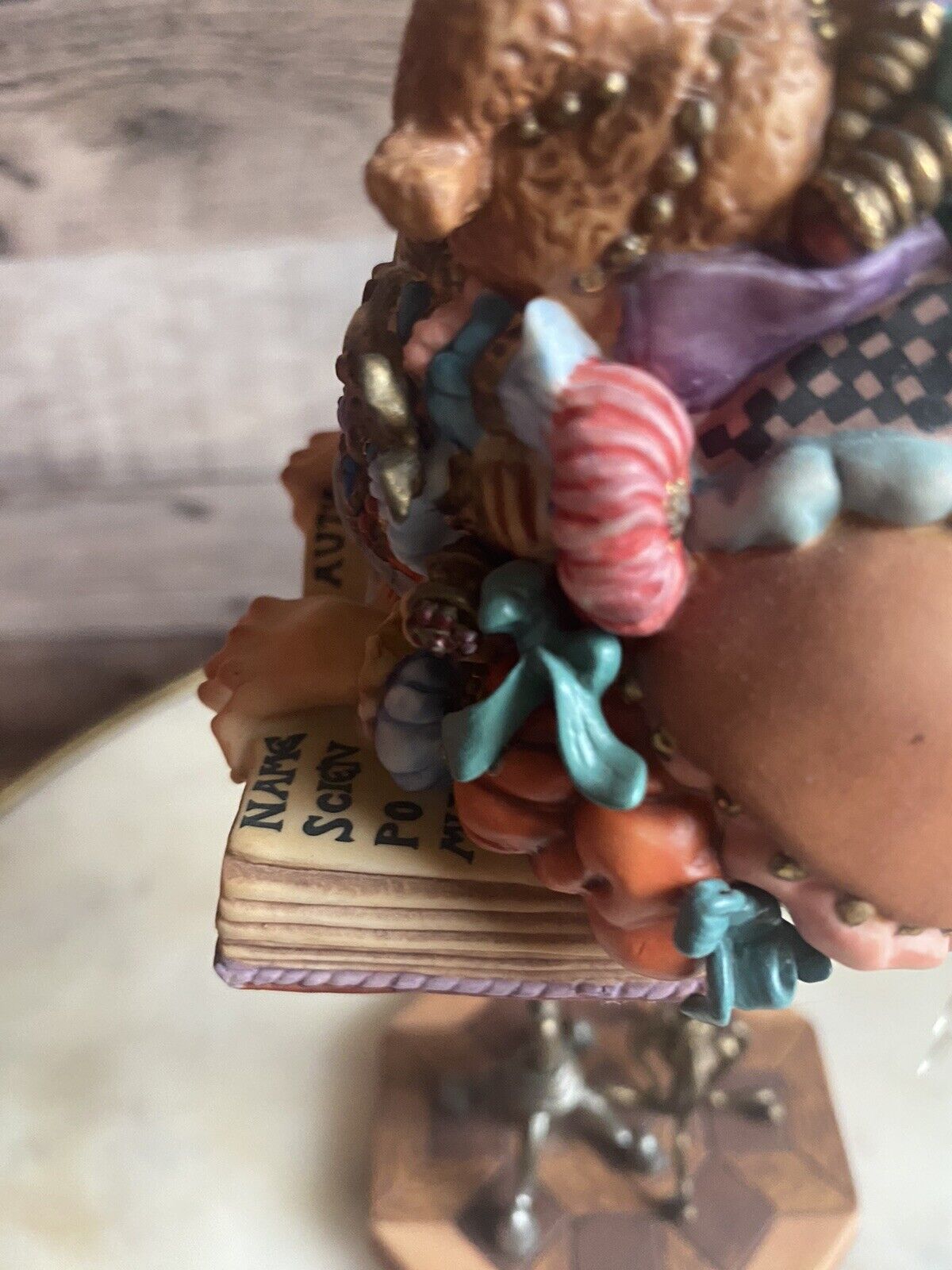 James Christensen Scholar Porcelain Sculpture - COA Numbered