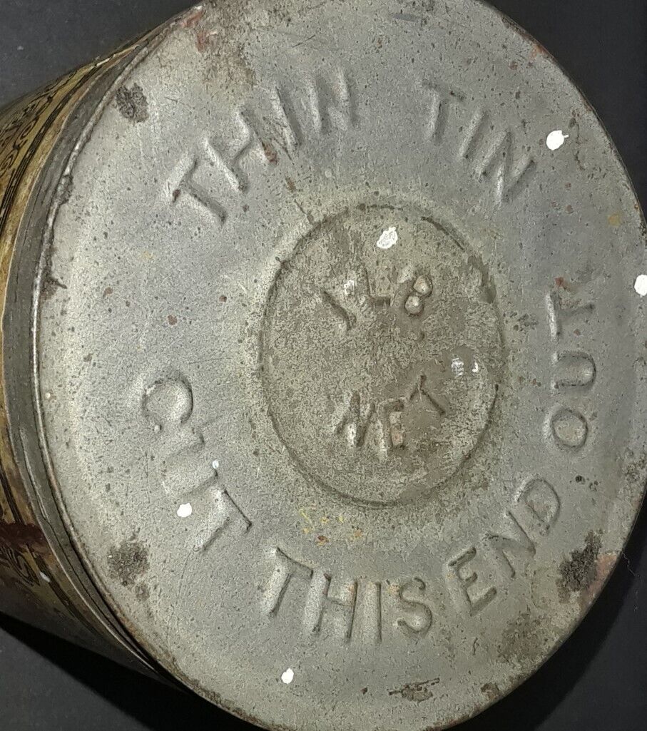 1900's Masurys Superfine Coach Colors Antique Paint Can