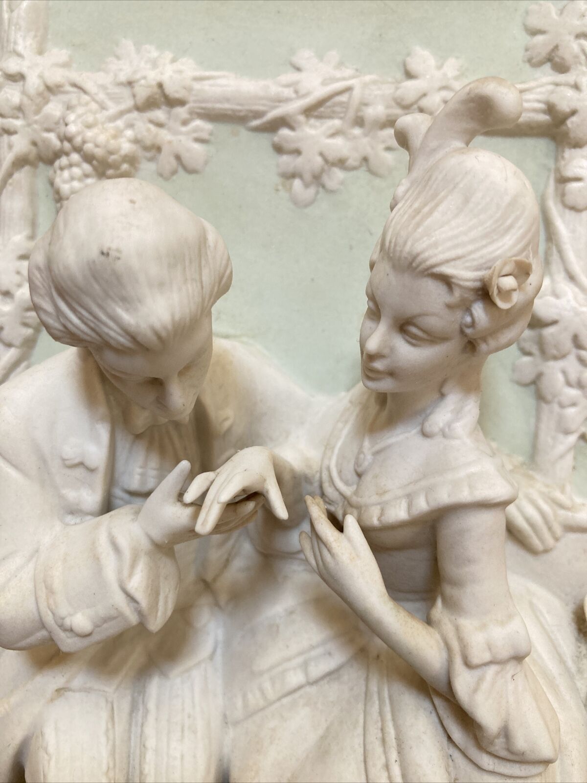 Meissen Art Scene - Castle Park Romance 1700's