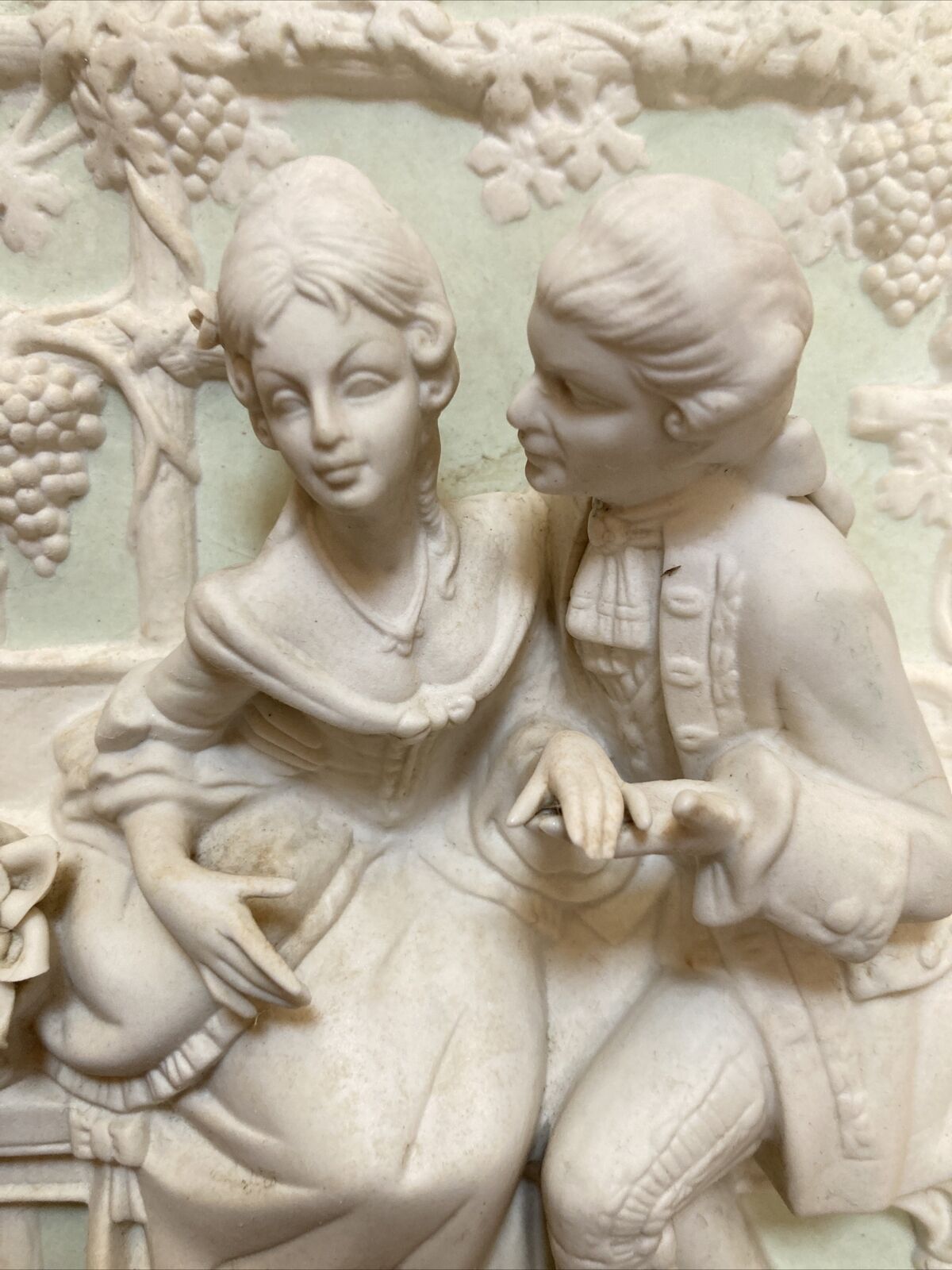 Meissen Art Scene - Castle Park Romance 1700's
