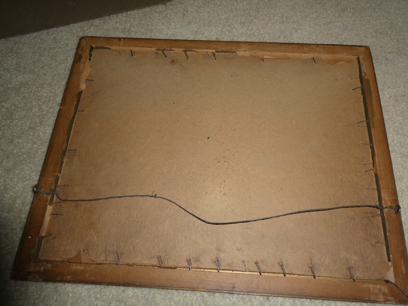Late 1800s Joseph I Dill Mountain River Painting