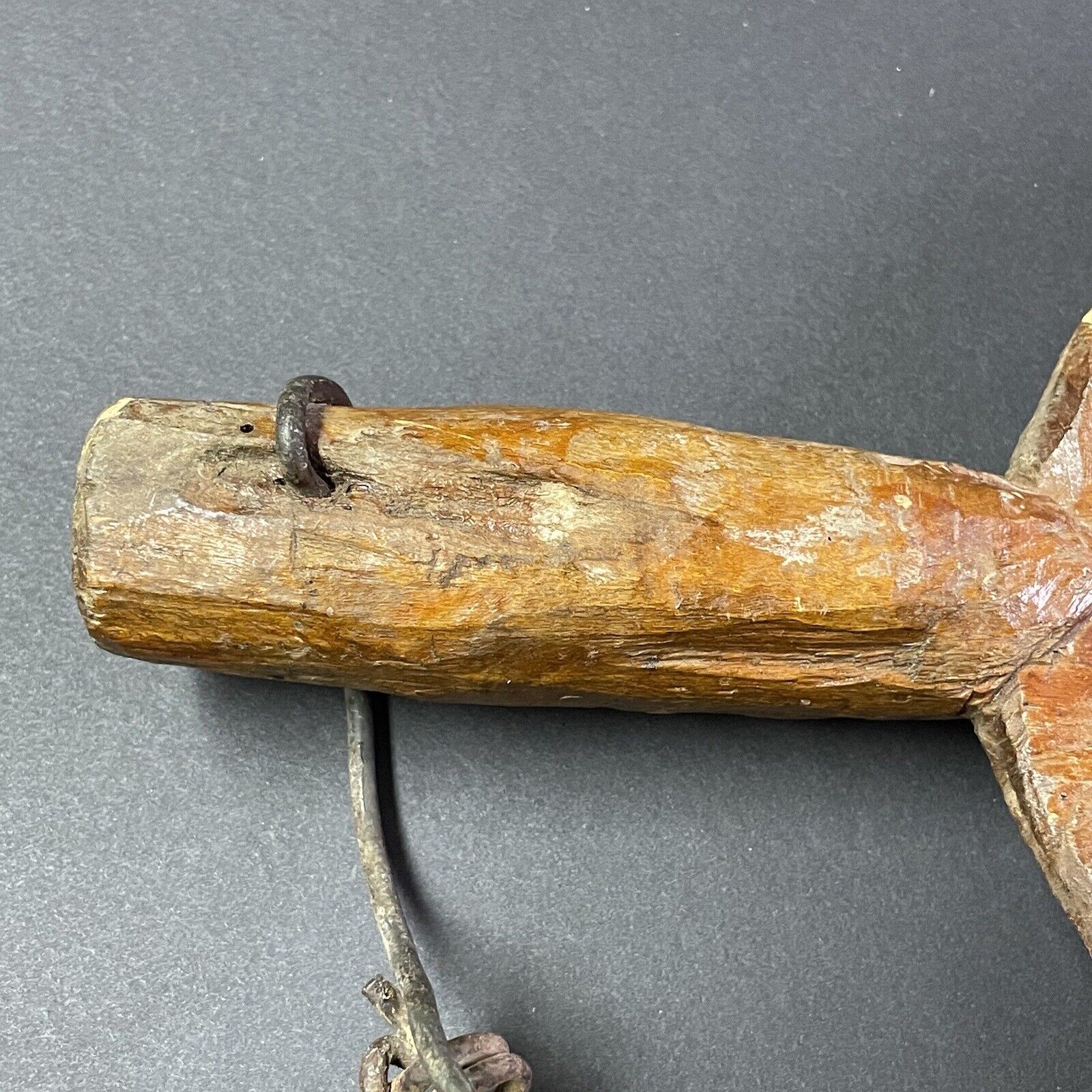 1700s Hand-Carved Milkmaid Shoulder Yoke Harness