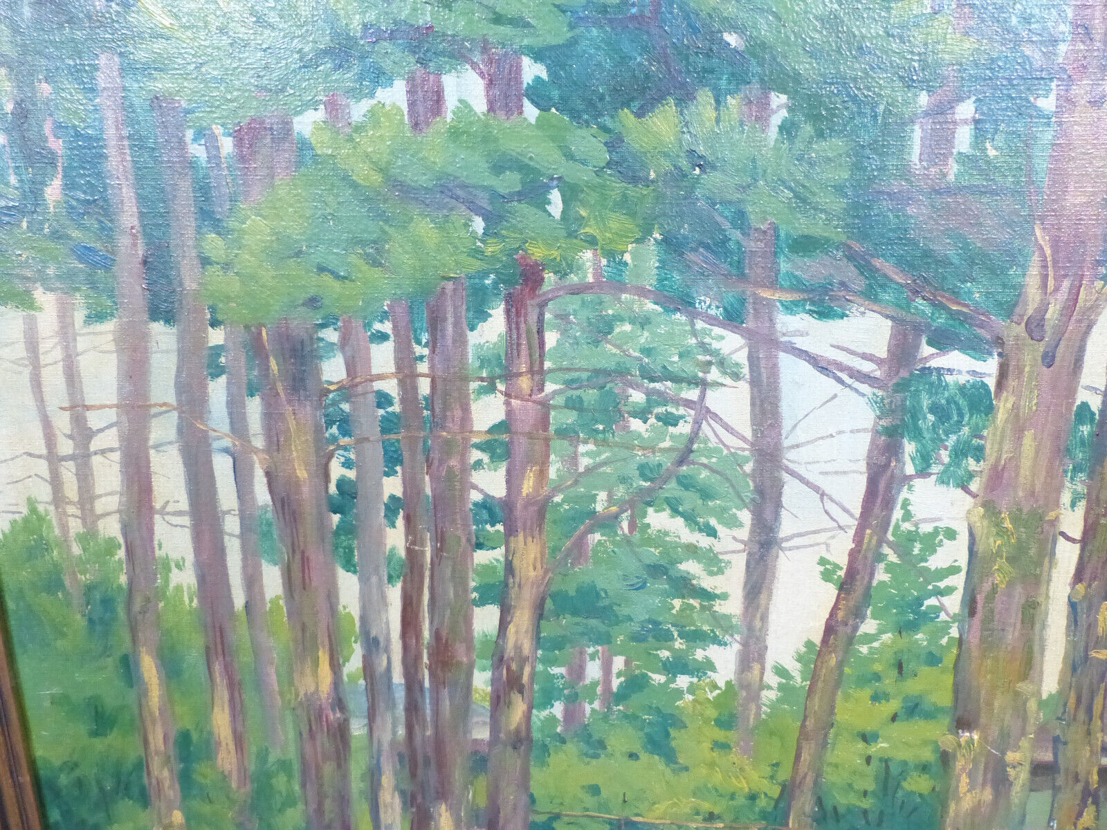 Impressionist Arts & Crafts Oil Painting from 1900's