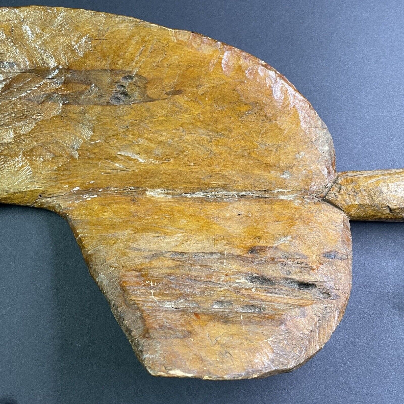 1700s Hand-Carved Milkmaid Shoulder Yoke Harness