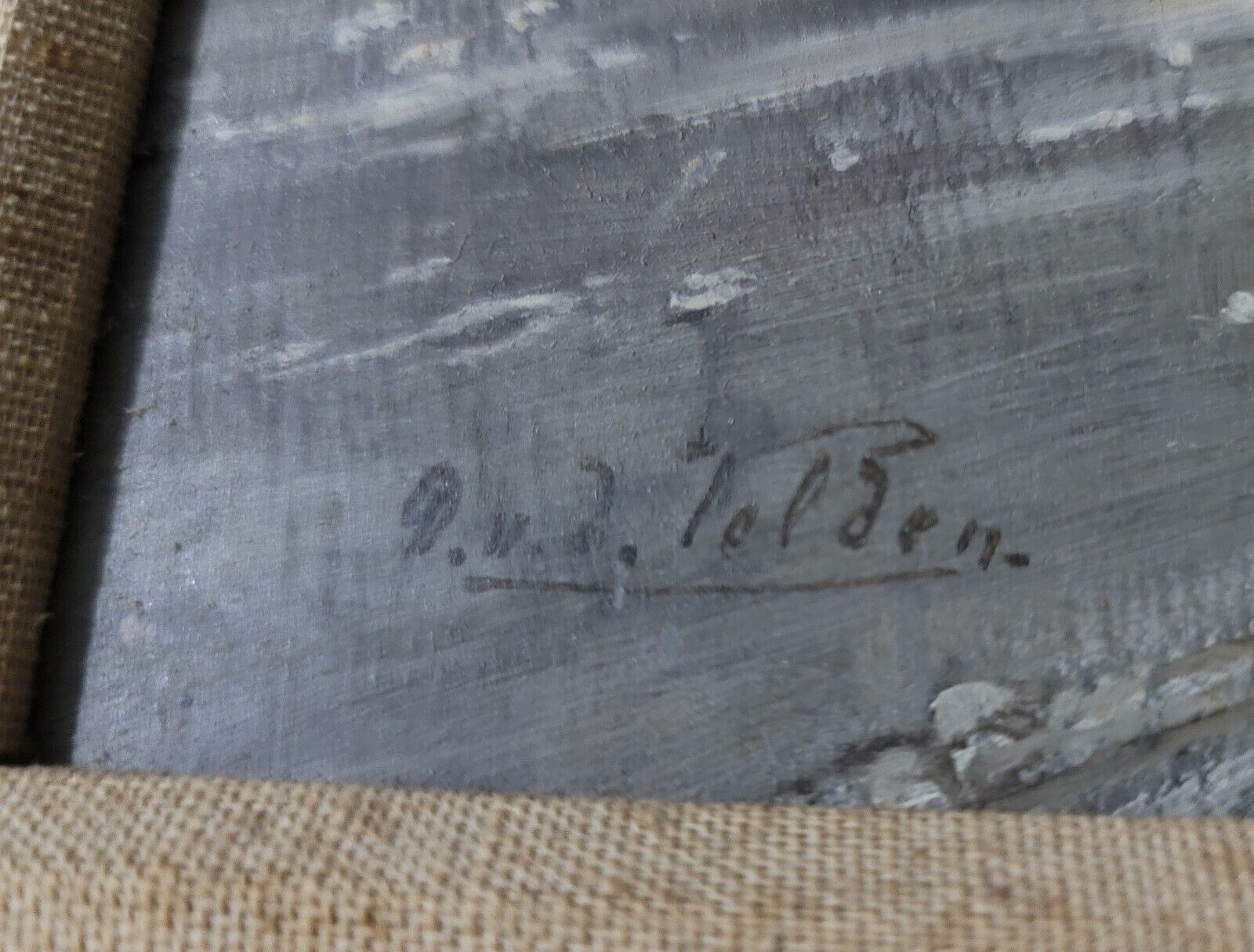 Pair of Antique Connecticut Paintings in Continental Style