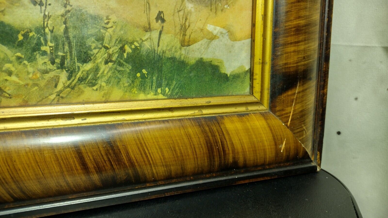 Anton Von Beust Signed Painting - 1900's Forest
