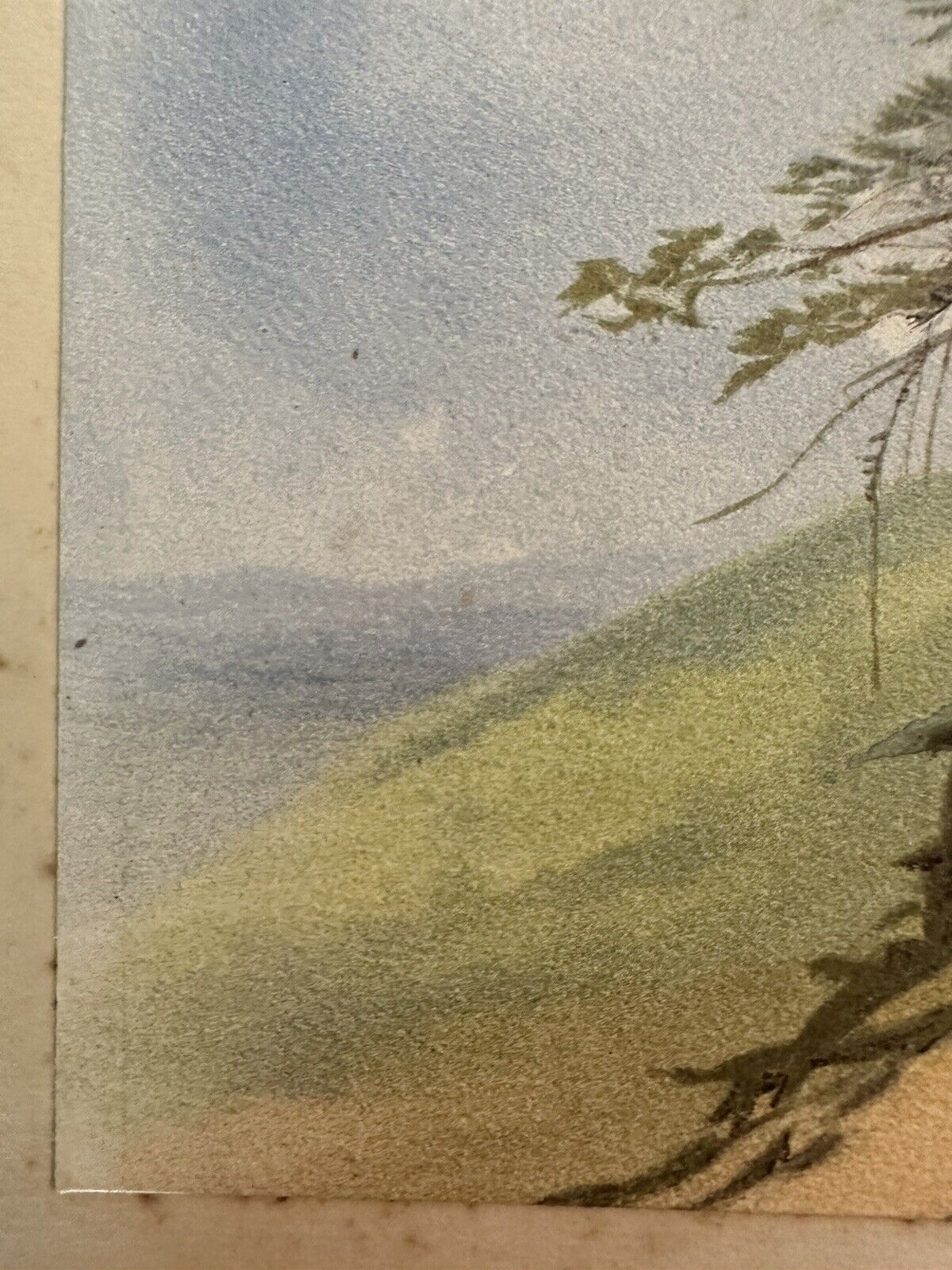 Antique Thomas Charles Leeson Rowbotham 1800s Water-Colour Ireland