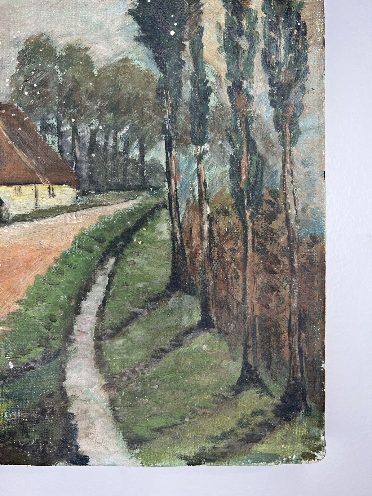 Early 1900's Vintage Farmhouse Painting