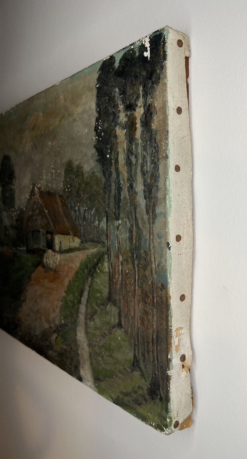 Early 1900's Vintage Farmhouse Painting