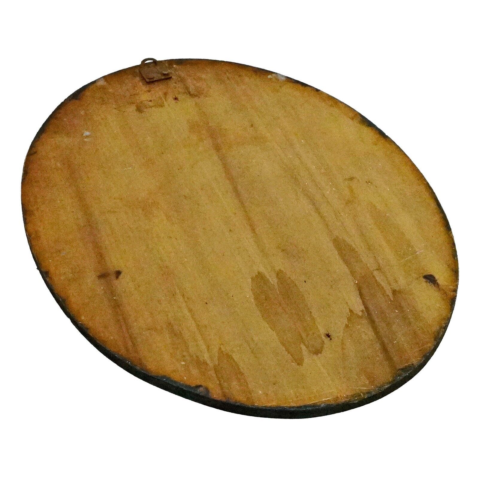 1800's Hudson River Valley Landscape Oval Oil Painting