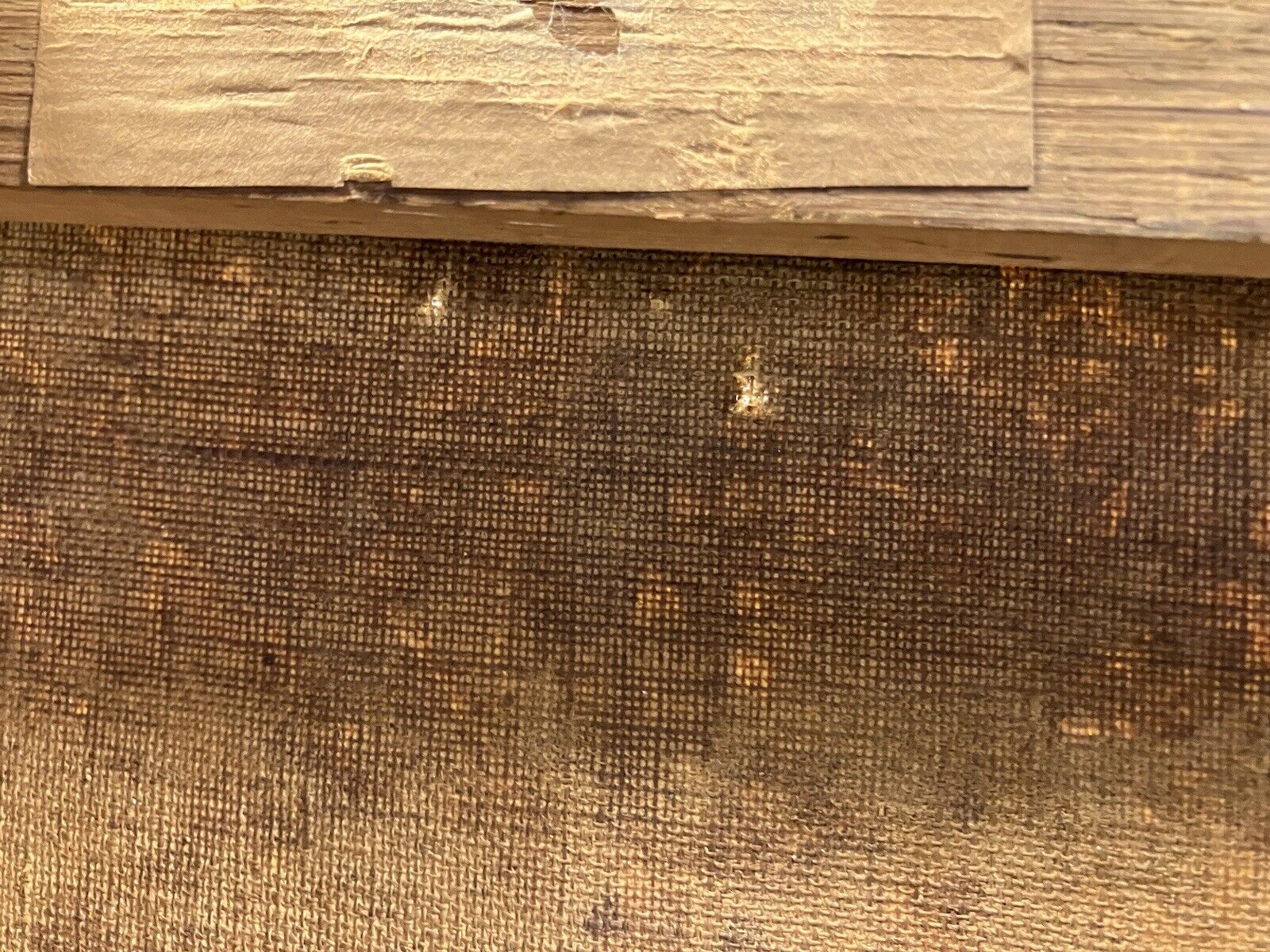 Vintage Winter Landscape Painting Jens Aarup Ellingsoe 1900s