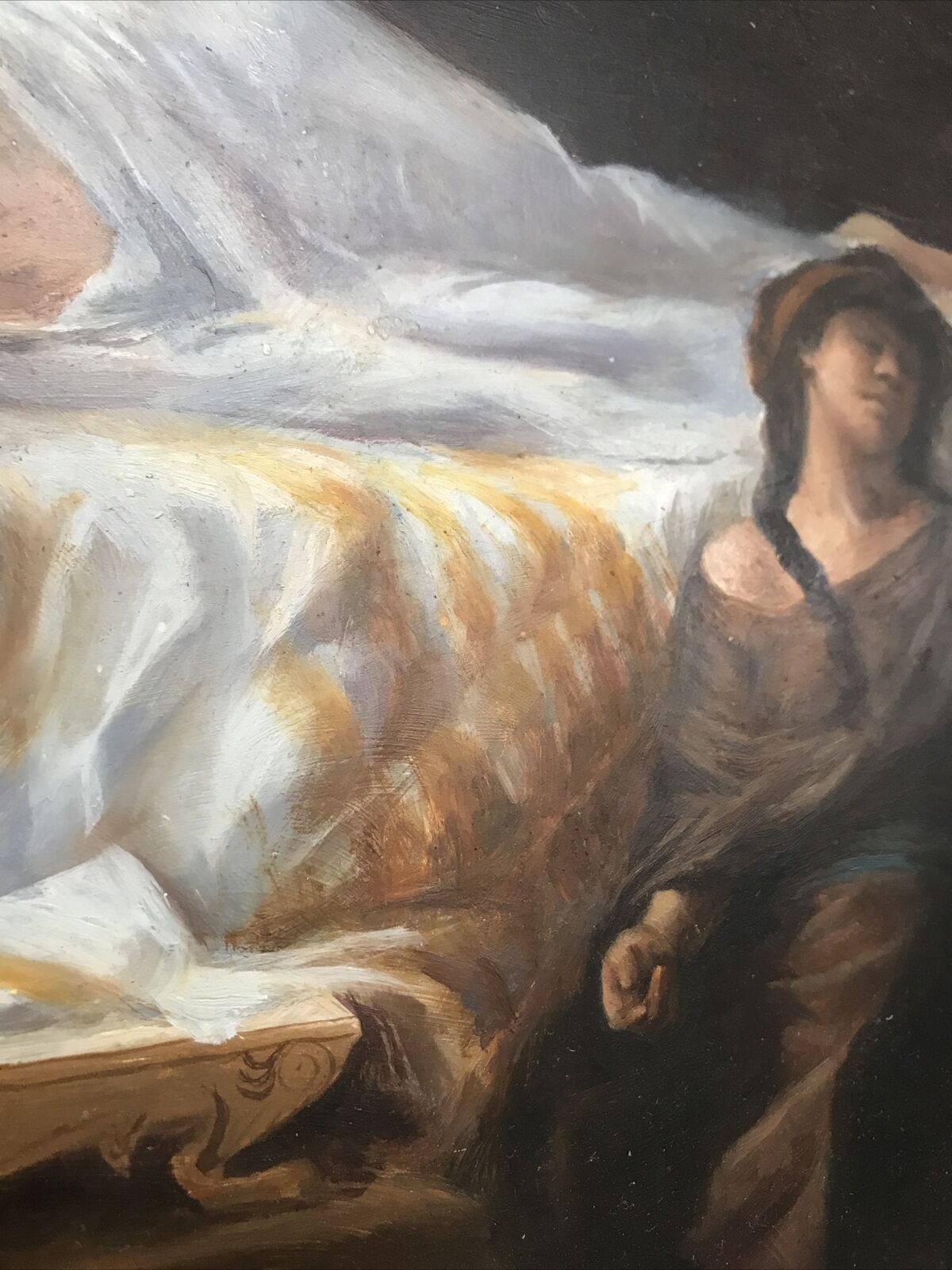 Vintage Alexandre Cabanel Painting with Art Guided Frame