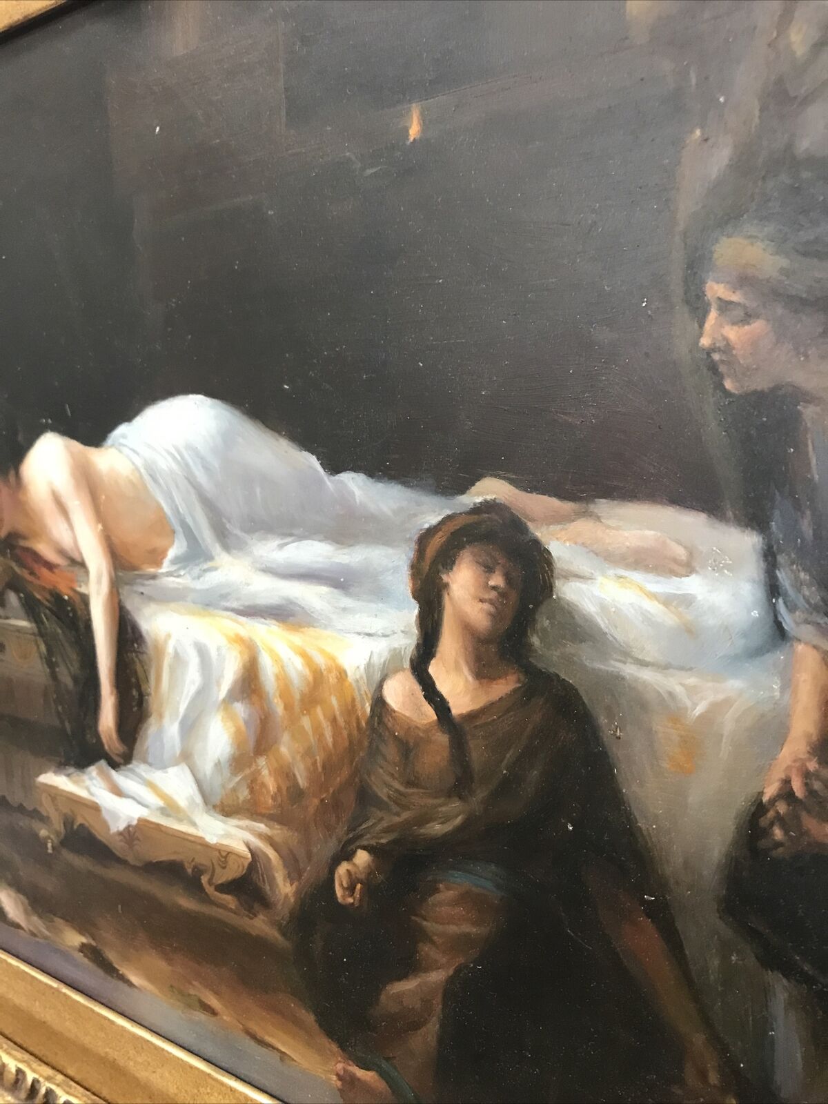 Vintage Alexandre Cabanel Painting with Art Guided Frame