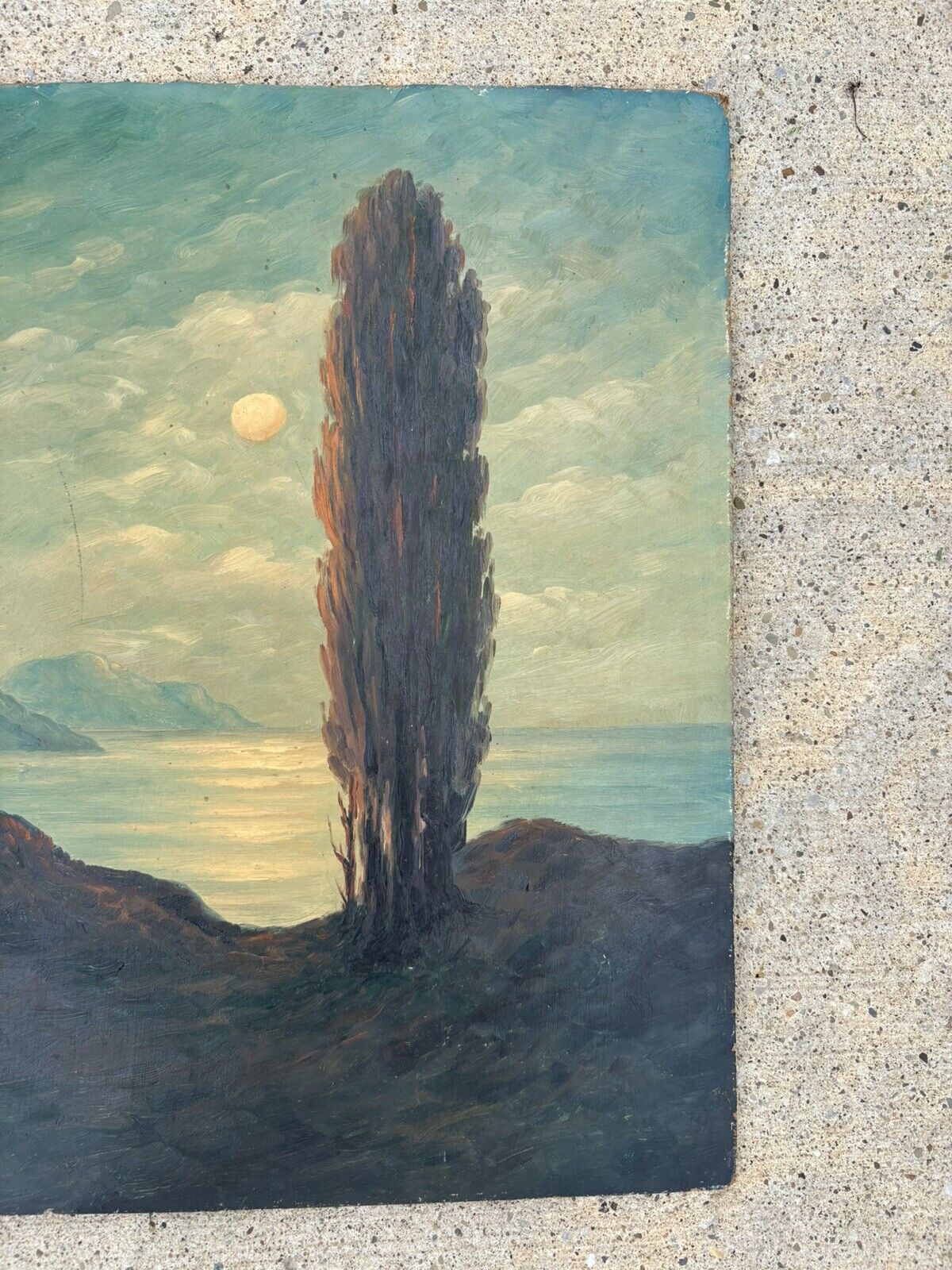 Early 1900’s Signed Vintage Seascape Painting