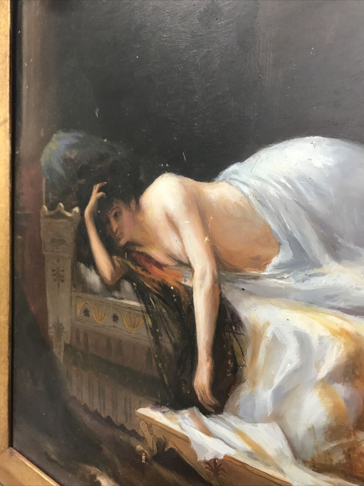 Vintage Alexandre Cabanel Painting with Art Guided Frame