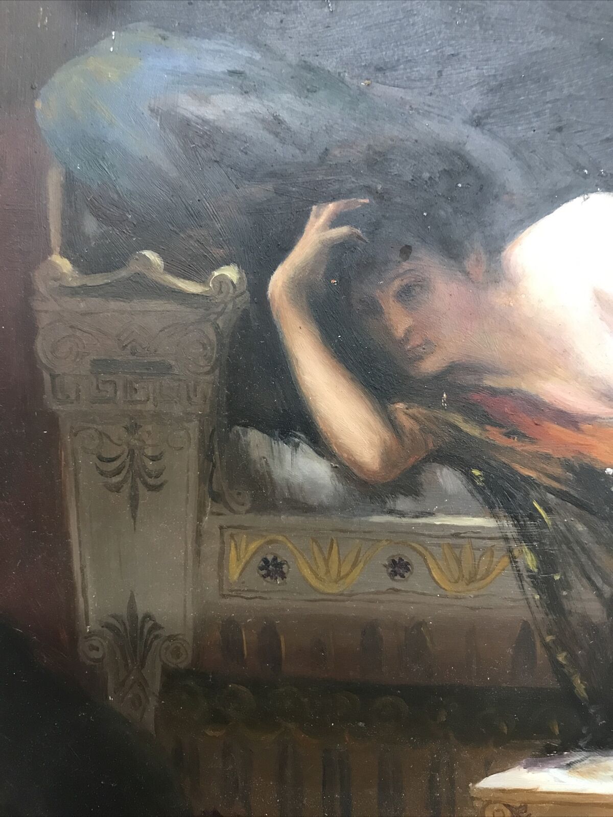 Vintage Alexandre Cabanel Painting with Art Guided Frame