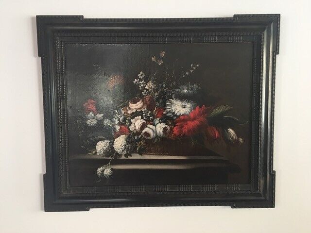 Jan Van Huysum original still life oil painting