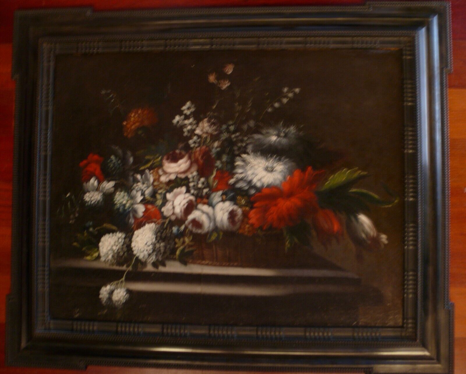 Jan Van Huysum original still life oil painting
