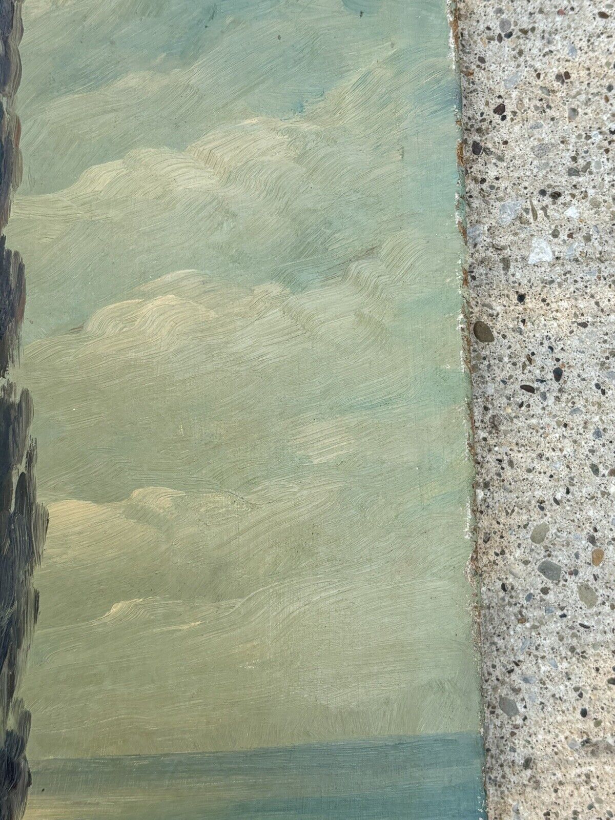 Early 1900’s Signed Vintage Seascape Painting