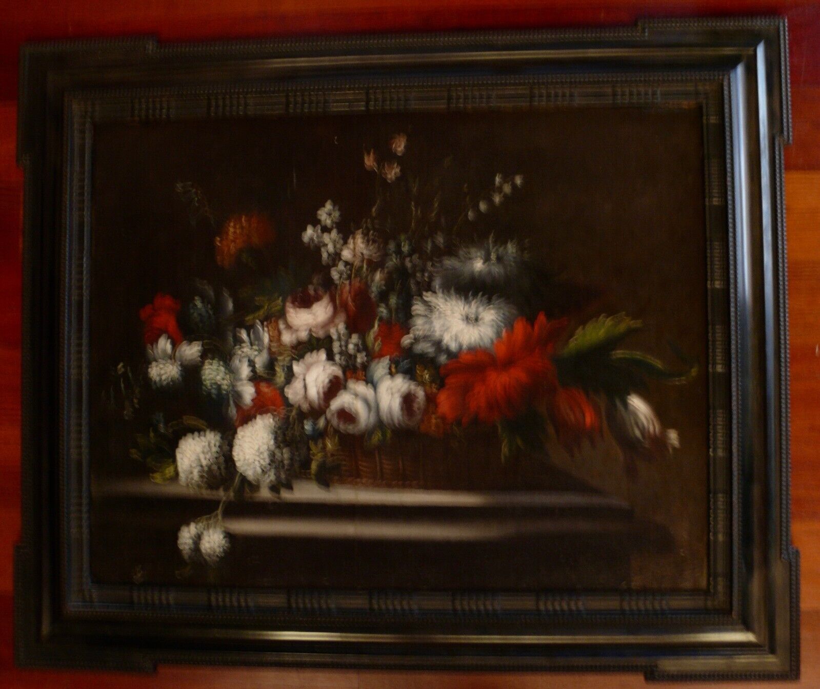 Jan Van Huysum original still life oil painting