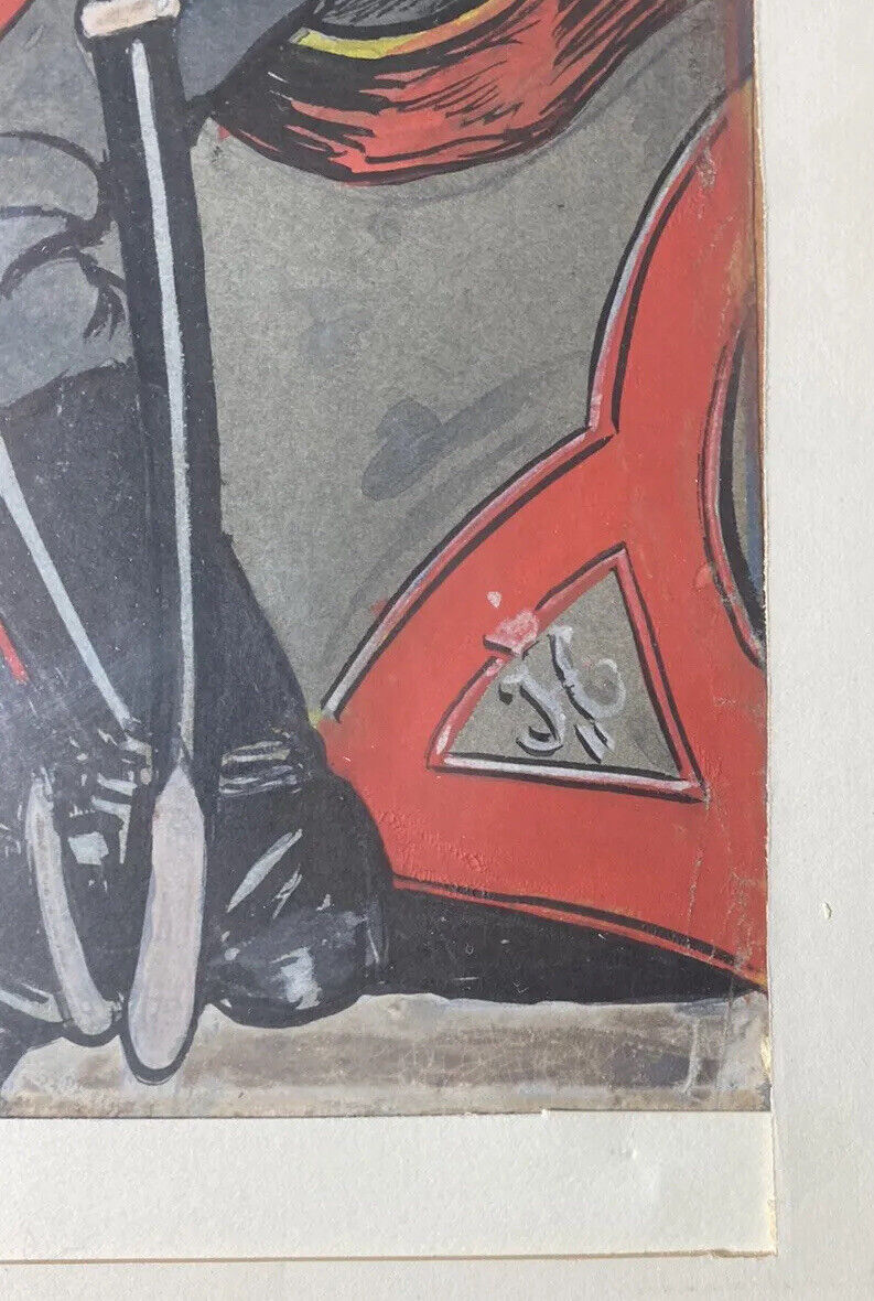 WWI Era Watercolor Gouache Propaganda Cossacks Illustration Art