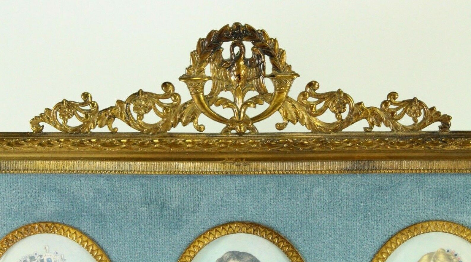 1800's Miniature Portraits Triptych - Napoleon, Josephine, Marie Louise