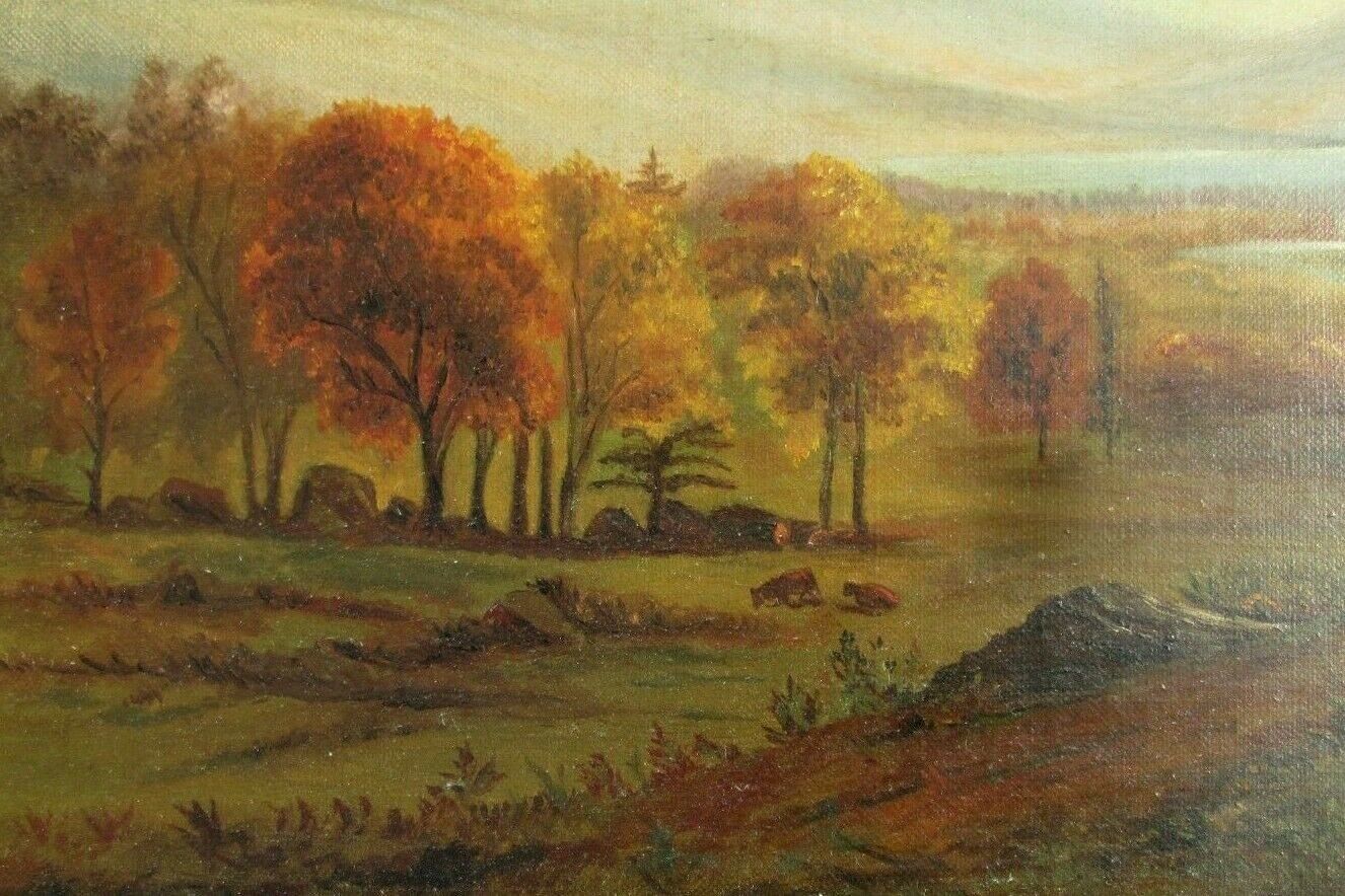 1800'S Oil Painting of Mt. Chocorua, White Mountains