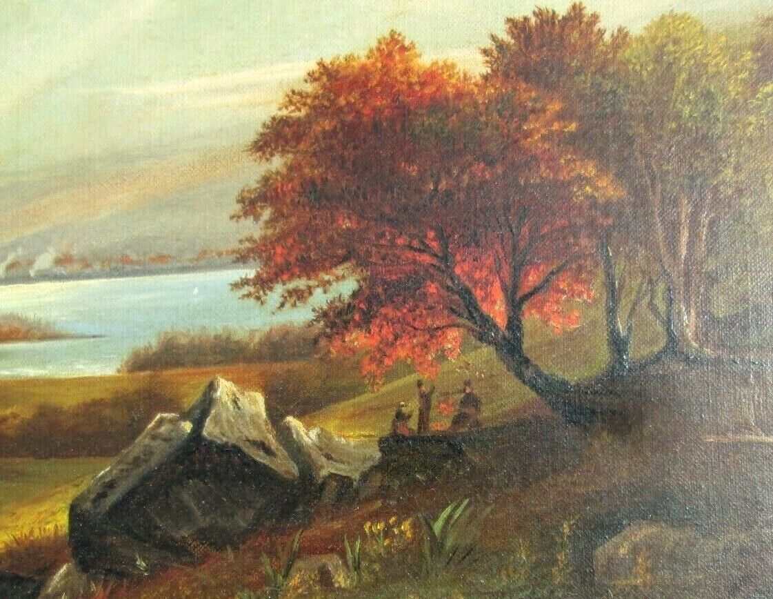 1800'S Oil Painting of Mt. Chocorua, White Mountains
