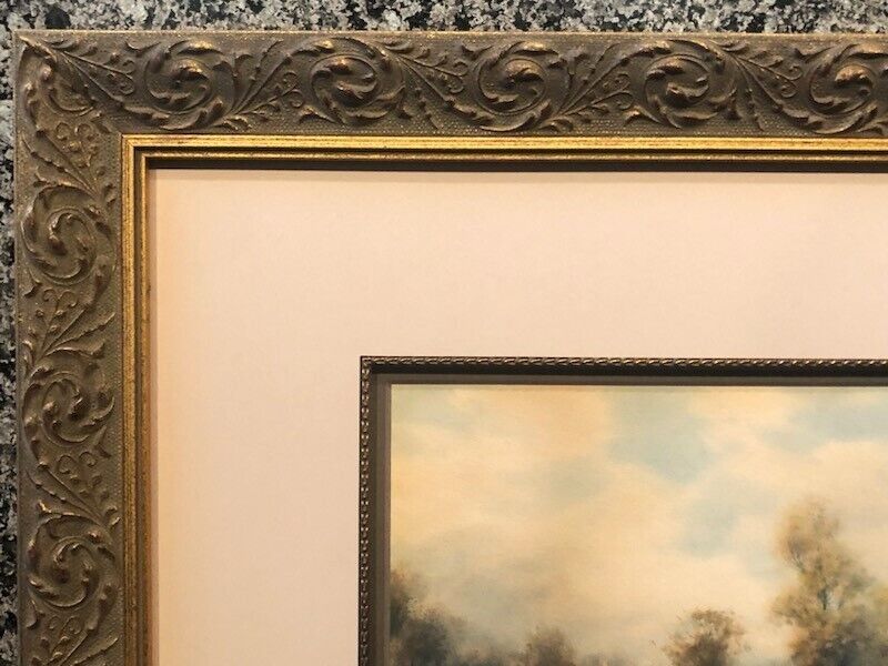 Signed William Cornelis Bauer Landscape Painting - Rare Artist