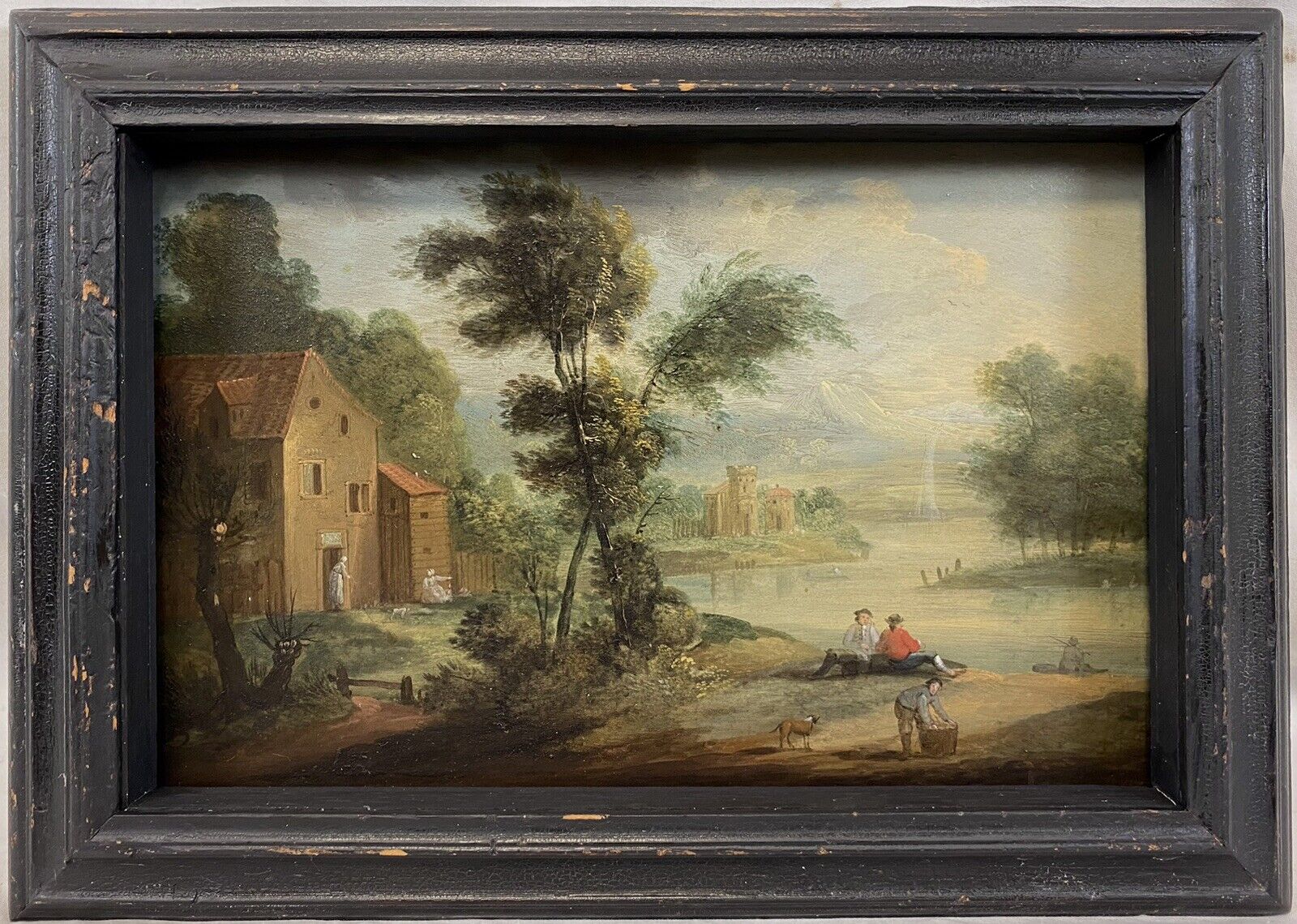 Set of 3 18th Century Dutch Flemish Landscapes
