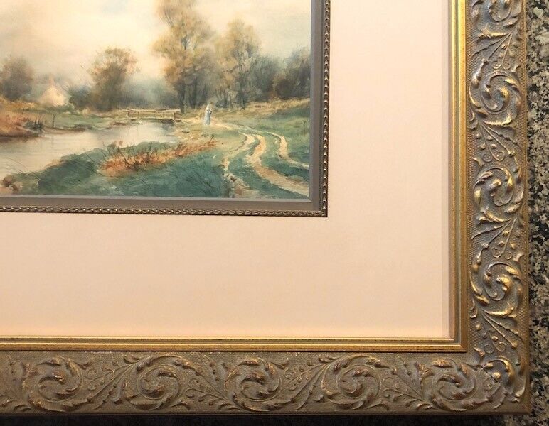 Signed William Cornelis Bauer Landscape Painting - Rare Artist