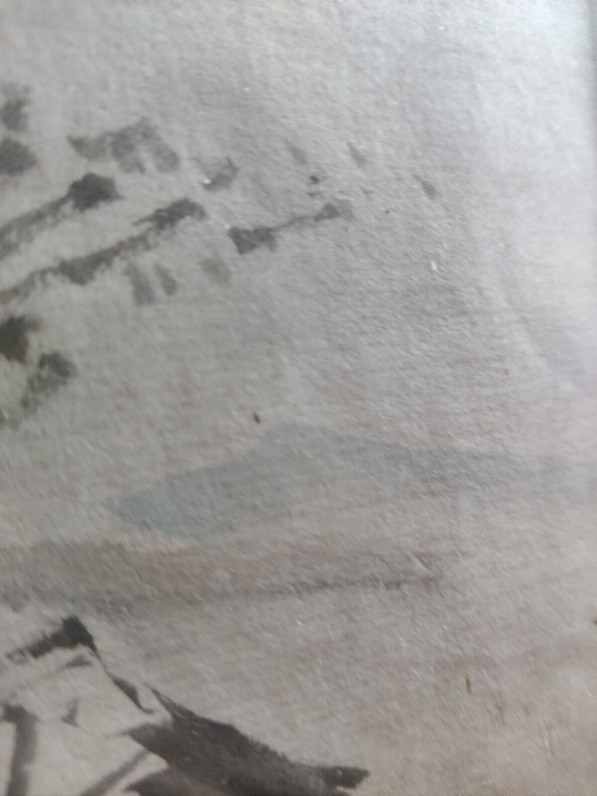 1700s Qing Chinese Watercolor Ink Brush Painting Kongshan