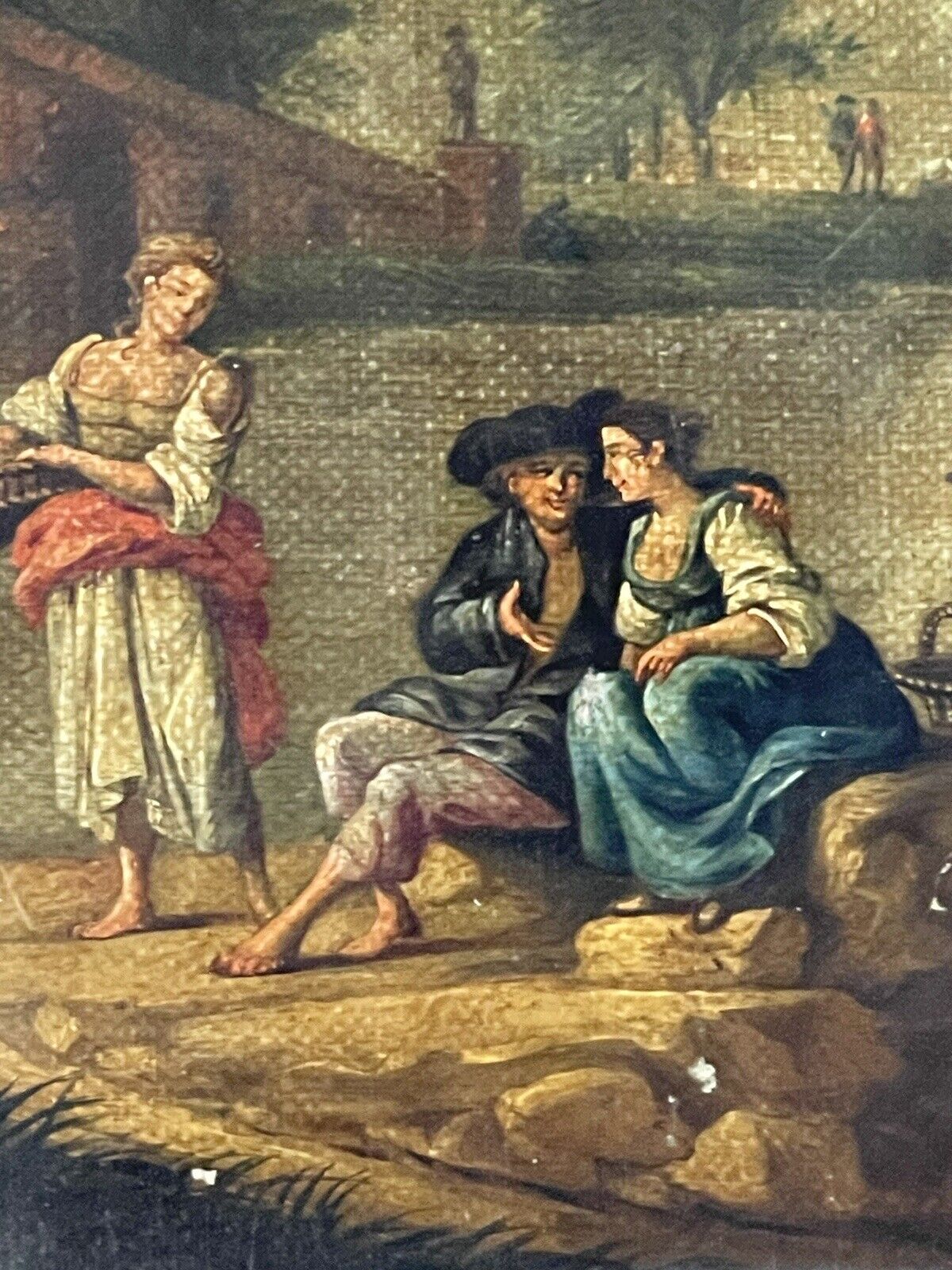19th Century Landscape Impressionist Painting English Dutch Art