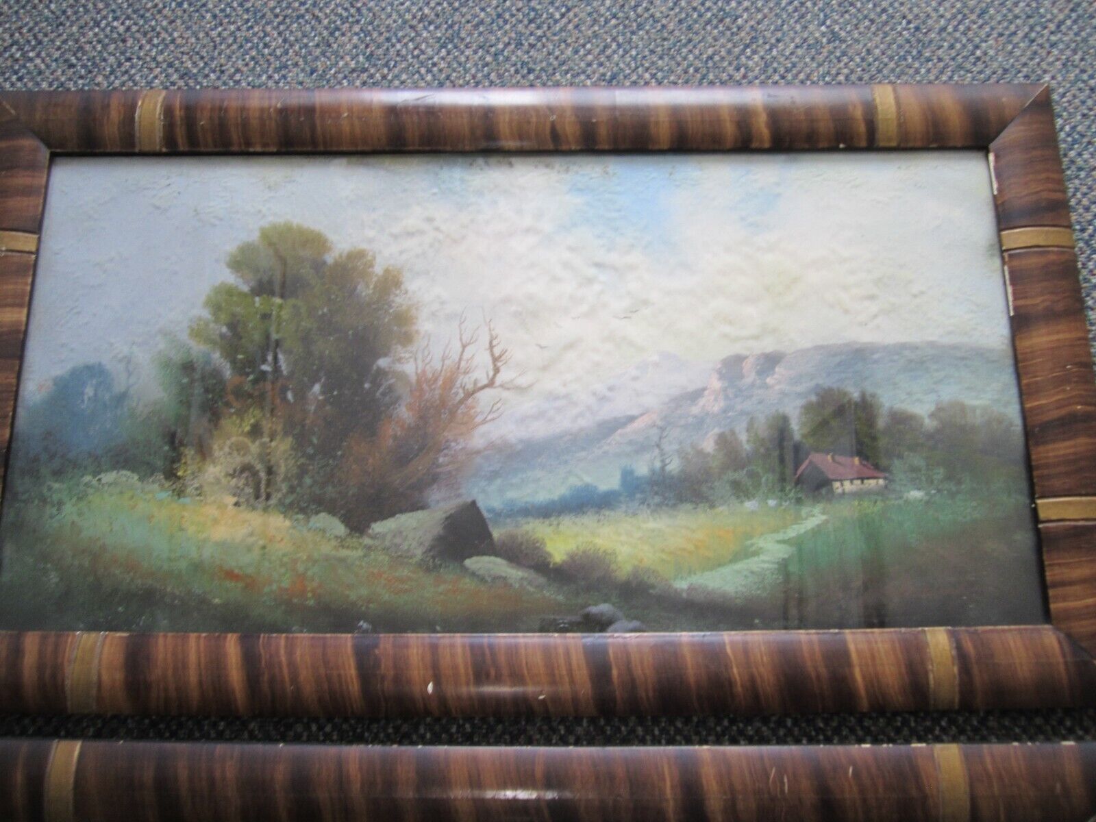 1800s William Henry Chandler Pastel Paintings - Signed Pair