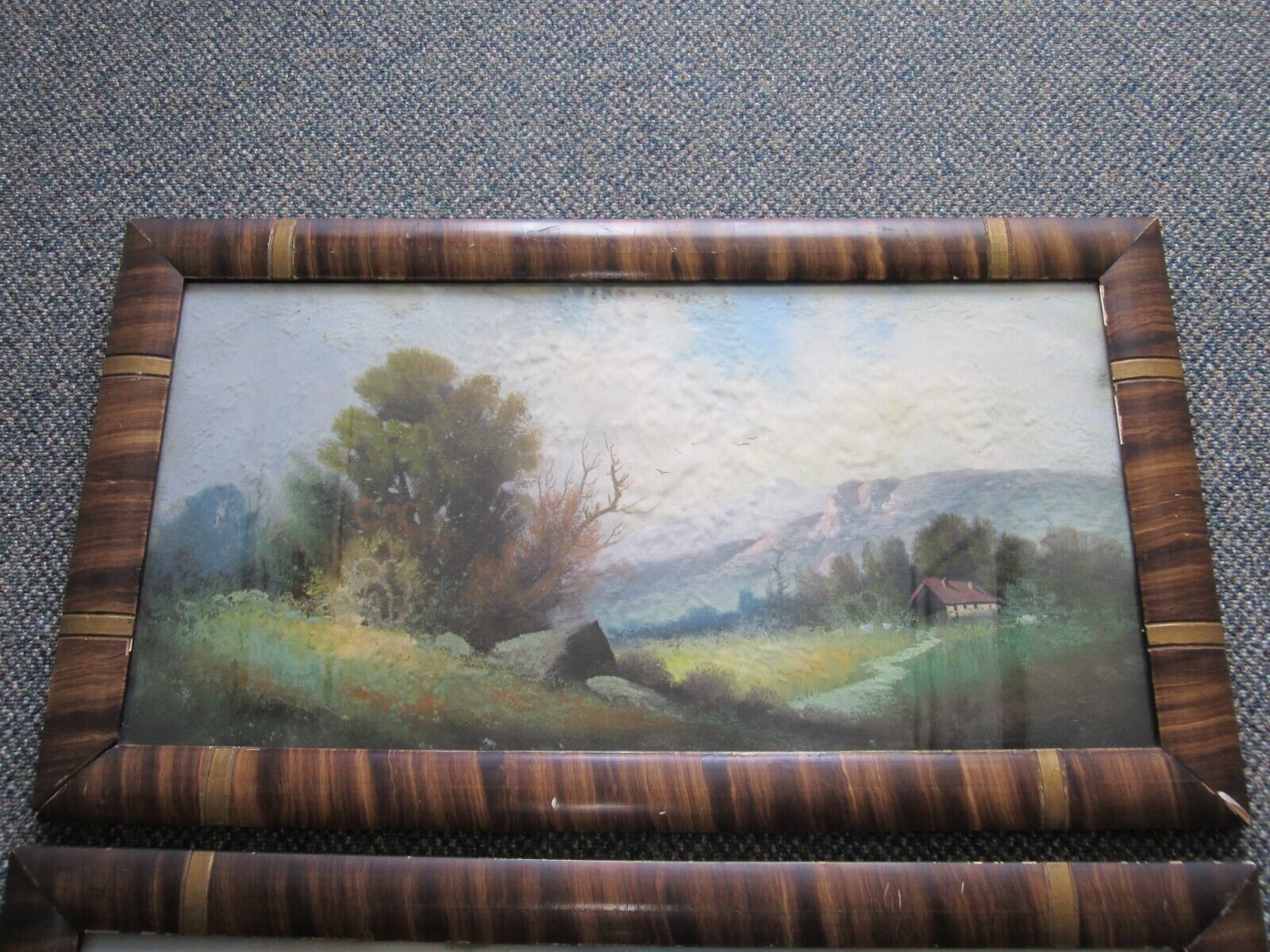 1800s William Henry Chandler Pastel Paintings - Signed Pair