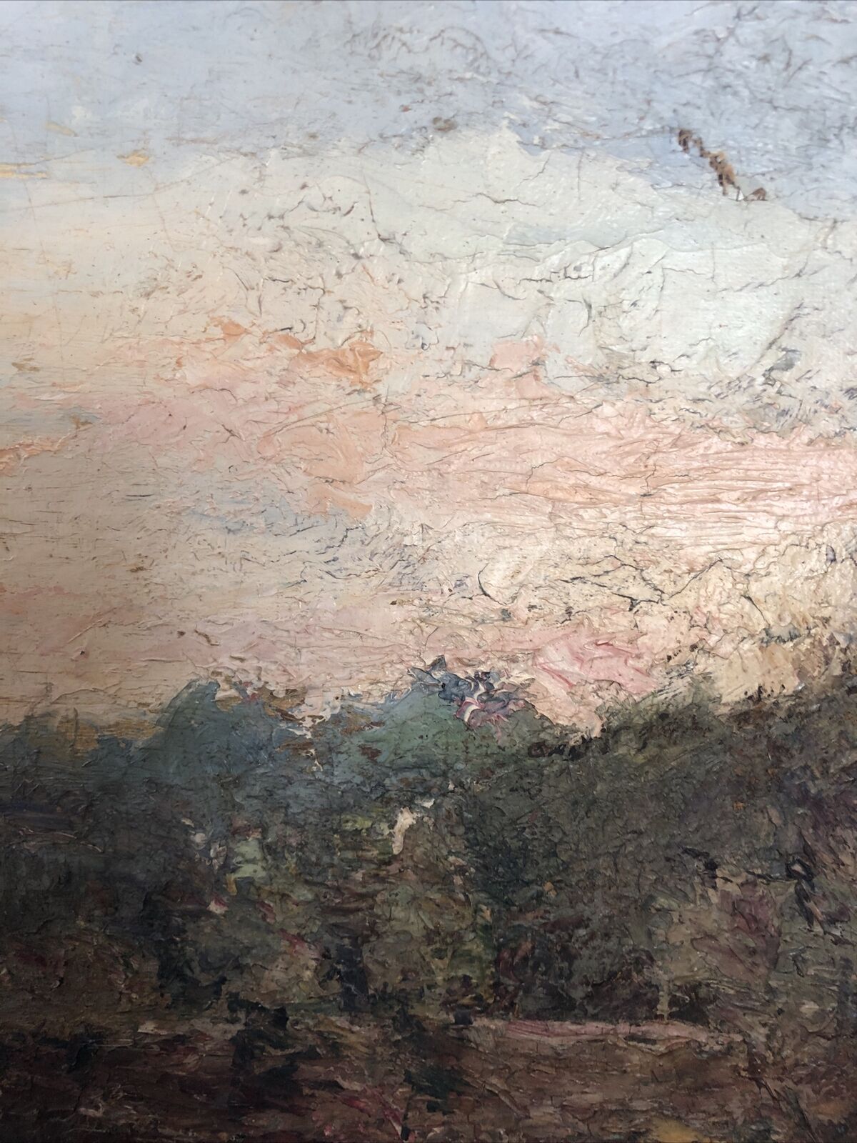 Impressionist Landscape of Loire Valley, Late 1800s