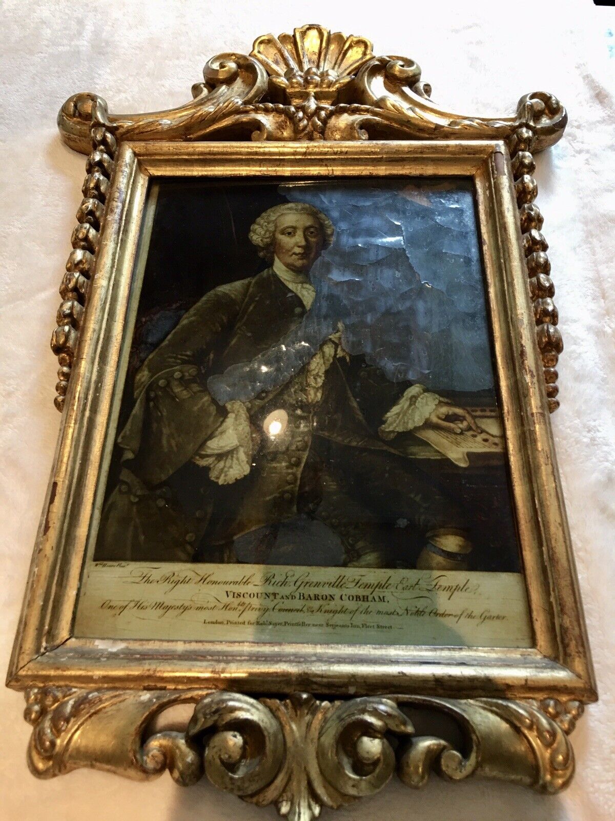 1700's Portraits of Nelly O'Brien and Baron Cobham