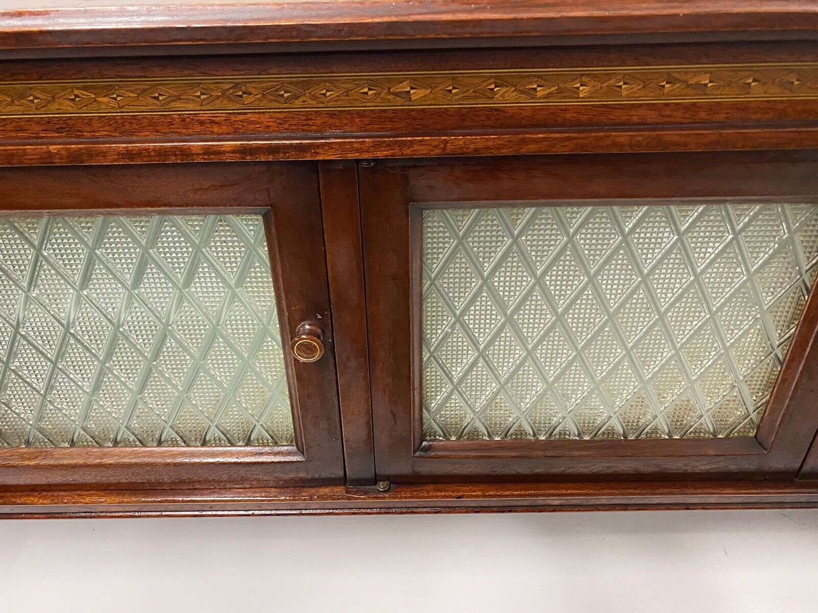 Inlaid Mahogany Victorian Dental Cabinet