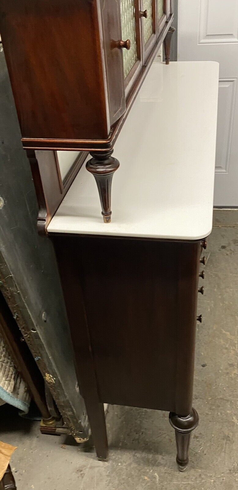 Inlaid Mahogany Victorian Dental Cabinet