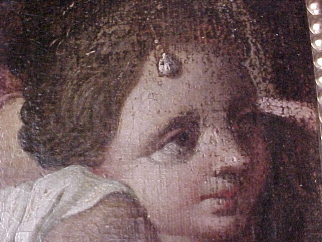 Flemish Oil on Canvas with Renaissance Figures, 1600s