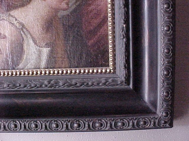 Flemish Oil on Canvas with Renaissance Figures, 1600s