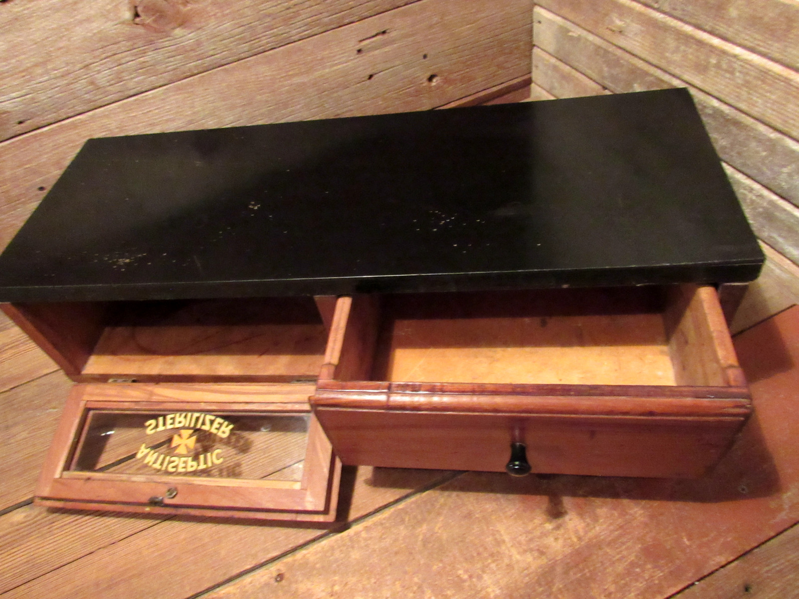 Rare 1930's Barbershop Sterilizer Storage Cabinet, Paidar Co