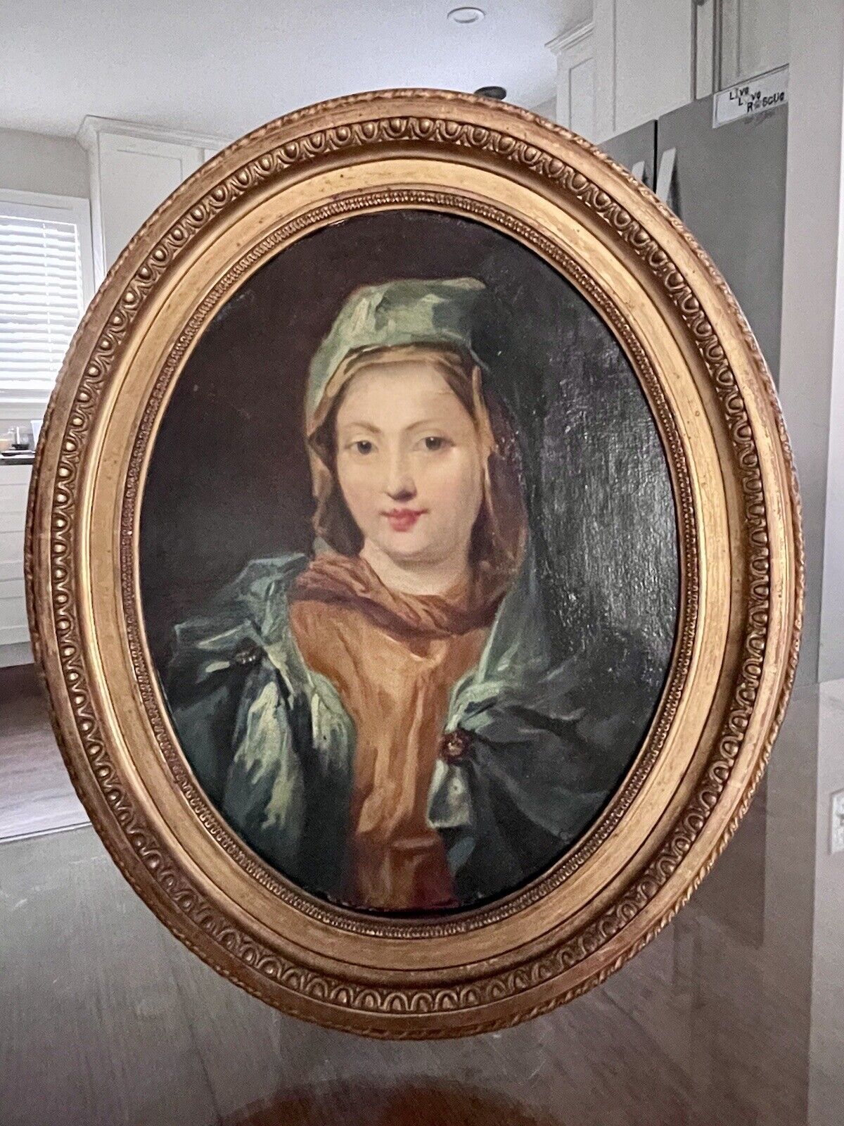 18th Century Portrait of Woman by Camauër, Paris