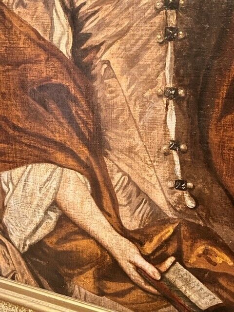 Old Master oil painting portrait by Sir Peter Lely