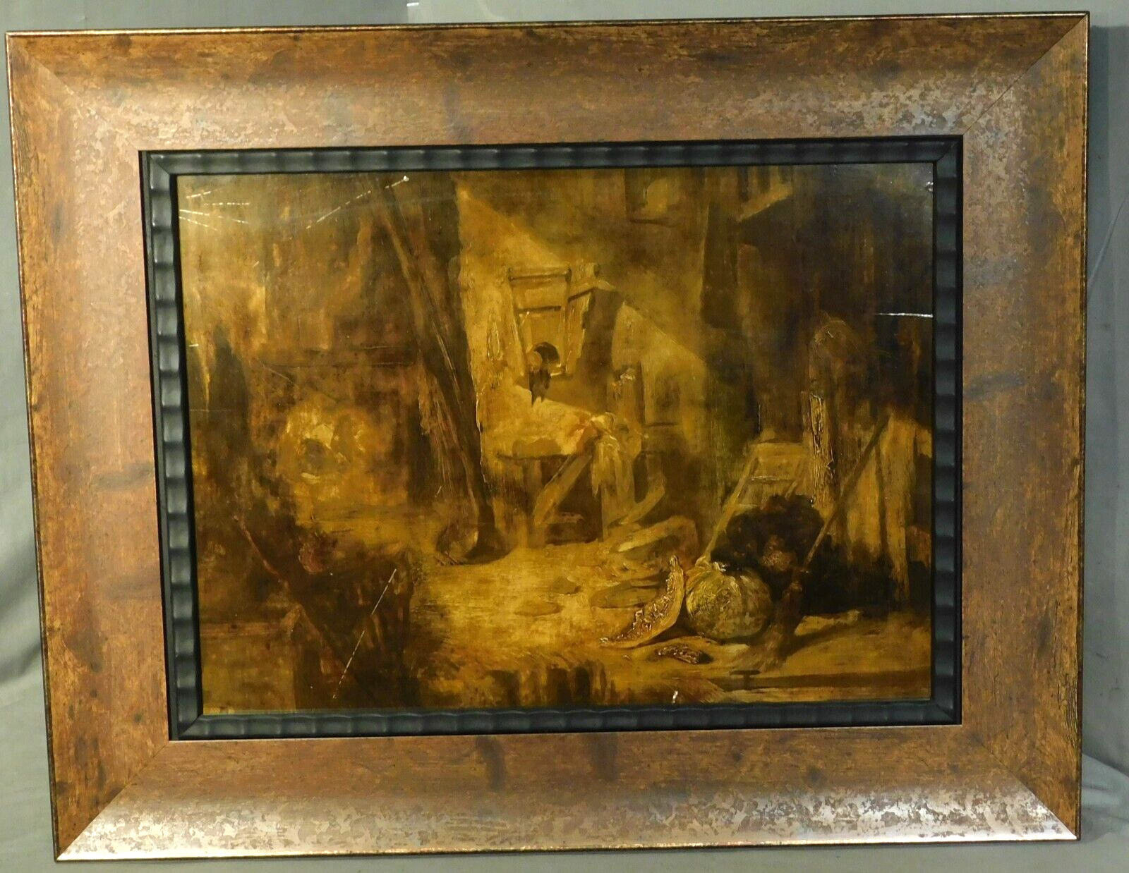 17th Century Dutch Master Still Life Antique Painting