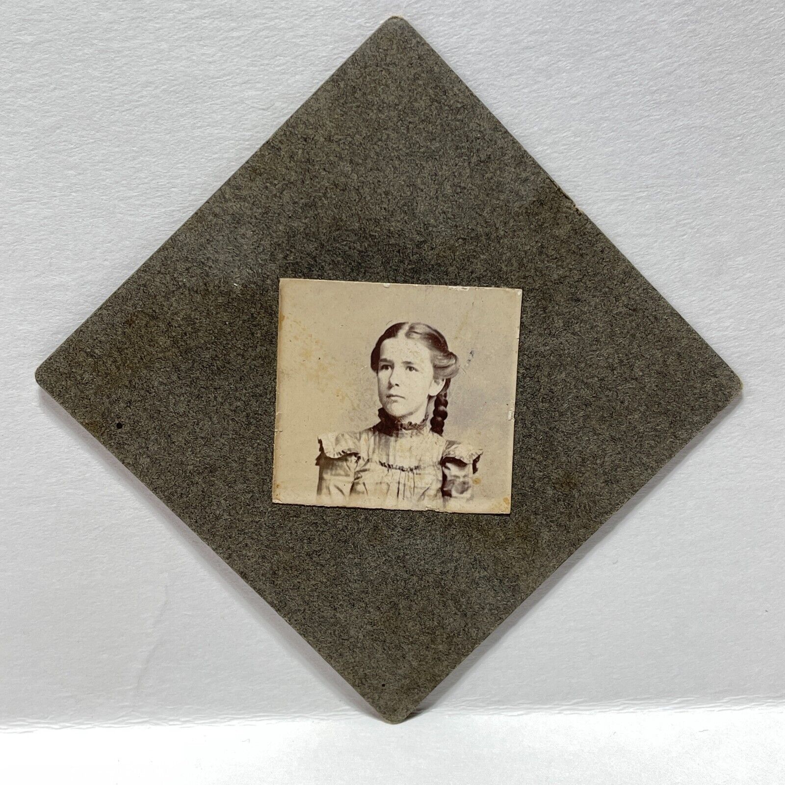 Woman Cabinet Card Photo from 1900-1910s Feminine Portrait